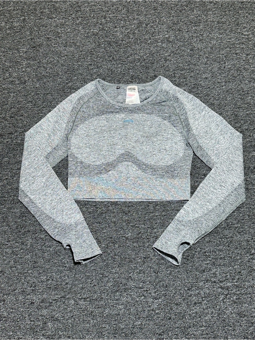 GYMSHARK FLEX SPORTS LONG SLEEVE CROP TOP